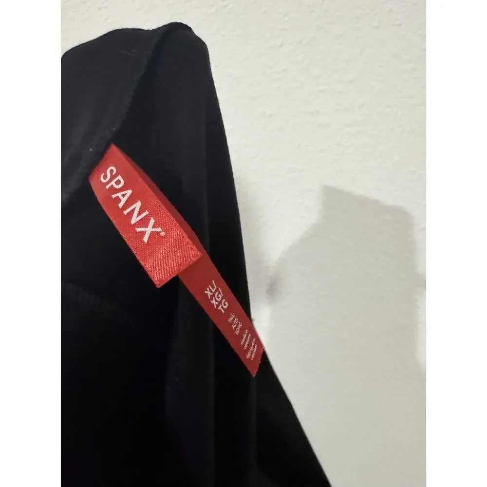 Spanx NWT The Perfect Pant Wide Leg in Charcoal Heather Ponte XL Tall 20385T
